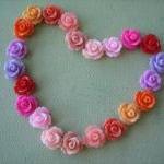 22PCS - Mini Rose Flower Ca..