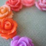 22PCS - Mini Rose Flower Ca..