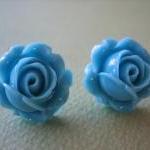 Adorable Cabbage Rose Earri..