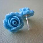 Adorable Cabbage Rose Earri..