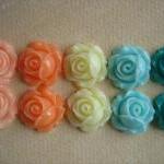 10PCS - Cabbage Rose Flower..