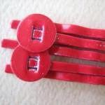 10PCS - Red - Hair Pins - 8..