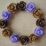 12PCS - Mini Rose Flower Ca..