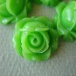 4PCS - Cabbage Rose Flower ..