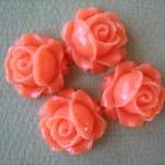 4PCS - Cabbage Rose Flower ..