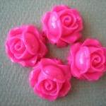 4PCS - Cabbage Rose Flower ..