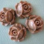 4PCS - Cabbage Rose Flower ..