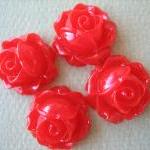 4PCS - Cabbage Rose Flower ..