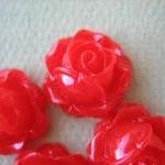 4PCS - Cabbage Rose Flower ..