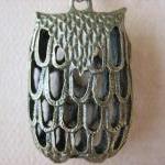 1PC - Antique Brass Owl Pen..