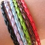 6PCS - Braided Imitation Le..