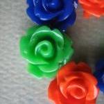 6PCS - Mini Rose Flower Cab..