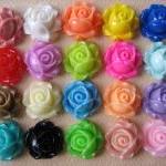 20PCS - Cabbage Rose Flower..