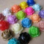 20PCS - Cabbage Rose Flower..