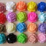 20PCS - Cabbage Rose Flower..