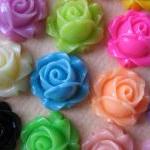20PCS - Cabbage Rose Flower..