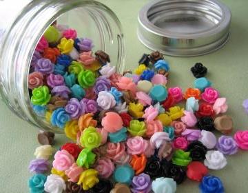 Mini Roses In A ..