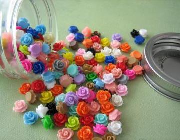 Mini Roses In A ..